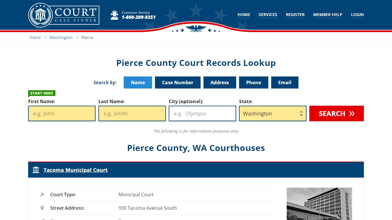 Pierce County Court Records | WA Case Lookup